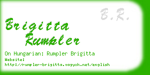 brigitta rumpler business card